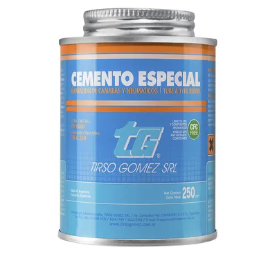 Dissolution vulcanisante Tirso Gomez Cemento Especial TG - 250 ml avec pinceau