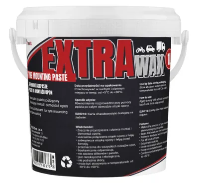 Pâte de montage pneu EXTRA Wax 1 kg - REDATS