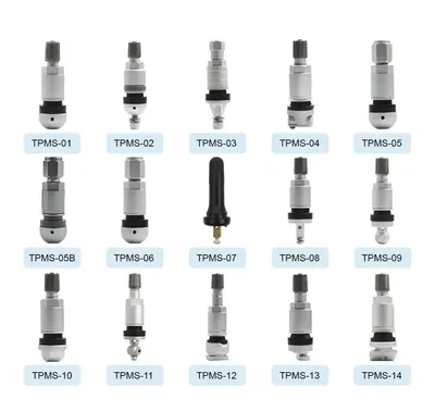 REDATS Obus aluminium TPMS capteur Schrader SEL TPMS-08