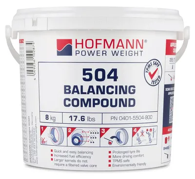 Poudre d'équilibrage HOFMANN — seau de 8 kg