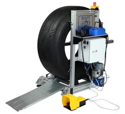 Poste de travail pour creuseur de pneus RILLFIT SIX (RUFF)